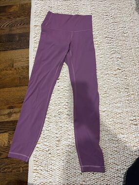 Lululemon wunder train high rise 25 inseam